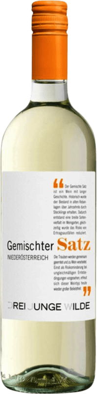 8,95 € 送料無料 | 白ワイン Drei Junge Wilde Gemischter Satz Weiss I.G. Niederösterreich Niederösterreich オーストリア ボトル 75 cl