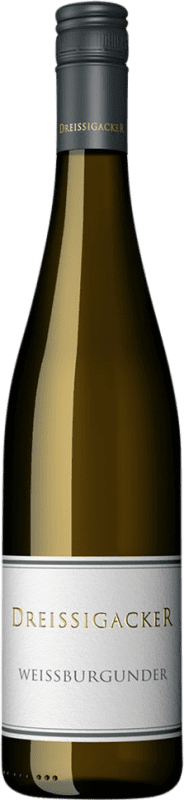 14,95 € 送料無料 | 白ワイン Dreissigacker ドライ Q.b.A. Rheinhessen Rheinhessen ドイツ Pinot White ボトル 75 cl