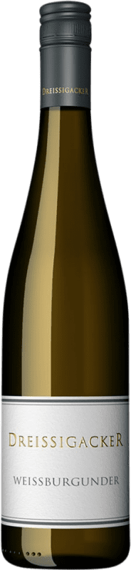 19,95 € Envío gratis | Vino Blanco Dreissigacker Trocken — Seco Q.b.A. Rheinhessen Rheinhessen Alemania Pinot Blanco Botella 75 cl