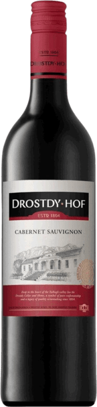 9,95 € Kostenloser Versand | Rotwein Drostdy Hof W.O. Western Cape Western Cape South Coast Südafrika Cabernet Sauvignon Flasche 75 cl