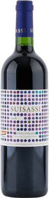 136,95 € Free Shipping | Red wine Duemani Suisassi I.G.T. Toscana Tuscany Italy Syrah Bottle 75 cl