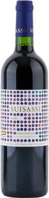 157,95 € Envío gratis | Vino Tinto Duemani Suisassi I.G.T. Toscana Toscana Italia Syrah 75 cl