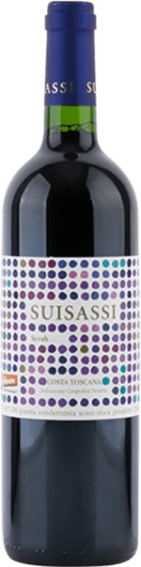 139,95 € Kostenloser Versand | Rotwein Duemani Suisassi I.G.T. Toscana Toskana Italien Syrah Flasche 75 cl