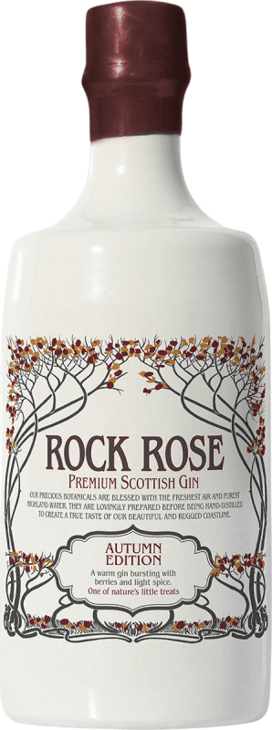 65,95 € 免费送货 | 金酒 Gin Dunnet Bay Rock Rose Autumn Season 限量版 苏格兰 英国 70 cl