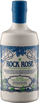 64,95 € Spedizione Gratuita | Genever Gin Dunnet Bay Rock Rose Coastal Edizione Limitata Scozia Regno Unito 70 cl Citrus — Agrumi