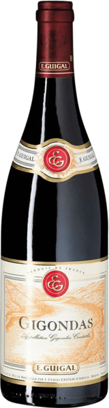 31,95 € Kostenloser Versand | Rotwein Domaine E. Guigal A.O.C. Gigondas Rhône Frankreich Syrah, Grenache, Mourvèdre Flasche 75 cl