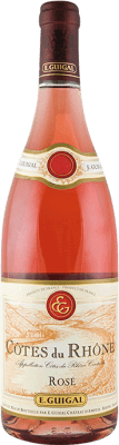 19,95 € Бесплатная доставка | Розовое вино Domaine E. Guigal Rosé A.O.C. Côtes du Rhône Рона Франция Pinot Black бутылка 75 cl