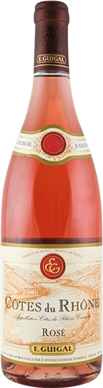19,95 € Free Shipping | Rosé wine E. Guigal Rosé A.O.C. Côtes du Rhône Rhône France Pinot Black Bottle 75 cl