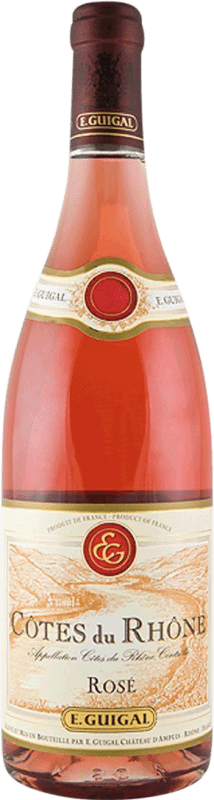 19,95 € Бесплатная доставка | Розовое вино Domaine E. Guigal Rosé A.O.C. Côtes du Rhône Рона Франция Pinot Black бутылка 75 cl