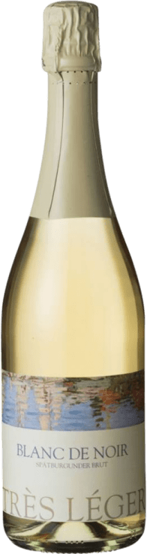 12,95 € Free Shipping | White Sparkling Wine Eigenmarke Très Léger Brut Blanc de Noirs Germany Pinot Noir 75 cl