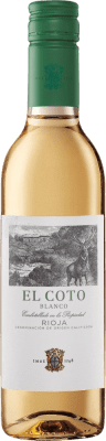 5,95 € Free Shipping | White wine Coto de Rioja Blanco D.O.Ca. Rioja The Rioja Spain Viura Half Bottle 37 cl