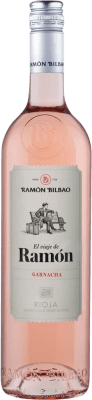 10,95 € 免费送货 | 玫瑰酒 El Viaje de Ramón Rosado D.O.Ca. Rioja 拉里奥哈 西班牙 Grenache 瓶子 75 cl