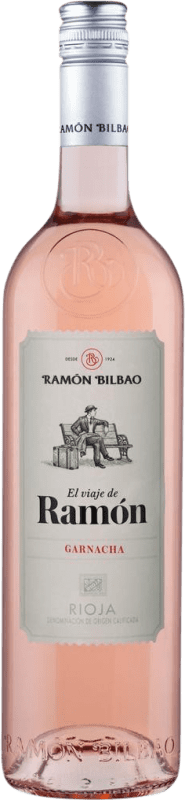 10,95 € Kostenloser Versand | Rosé-Wein El Viaje de Ramón Rosado D.O.Ca. Rioja La Rioja Spanien Grenache Flasche 75 cl