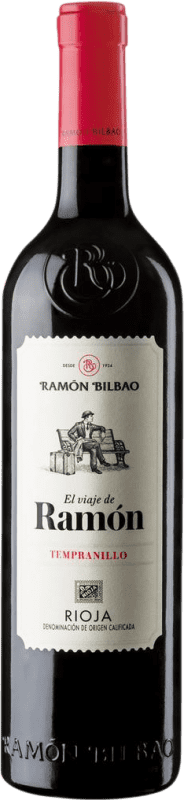 7,95 € Free Shipping | Red wine El Viaje de Ramón D.O.Ca. Rioja The Rioja Spain Tempranillo Bottle 75 cl