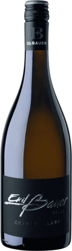 15,95 € Бесплатная доставка | Белое вино Emil Bauer Black Label Q.b.A. Pfälz Пфальце Германия Chenin White бутылка 75 cl