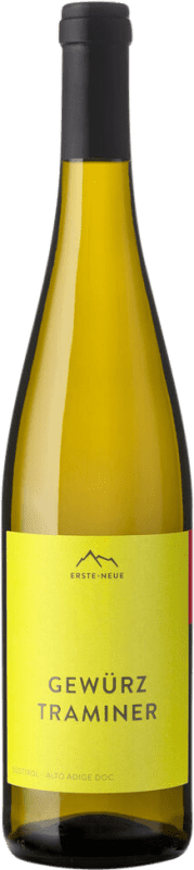 18,95 € Envio grátis | Vinho branco Erste Neue D.O.C. Alto Adige Trentino Itália Gewürztraminer Garrafa 75 cl