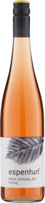 10,95 € Envio grátis | Vinho rosé Espenhof Rosa Espenblatt Q.b.A. Rheinhessen Rheinhessen Alemanha Merlot, Pinot Preto, Saint Laurent Garrafa 75 cl