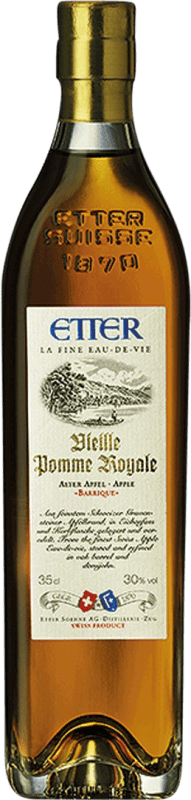 38,95 € 送料無料 | オルホ スペイン産の酒粕蒸留酒 Etter Söehne Royale — ロイヤル Viejo — 古い スイス 1/3ボトル 35 cl Pomme — リンゴ