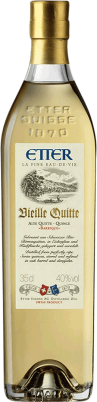 79,95 € Envio grátis | Aguardente Orujo Etter Söehne Vieille Quitte aus Scheizer Hausgärten Suíça Garrafa 70 cl