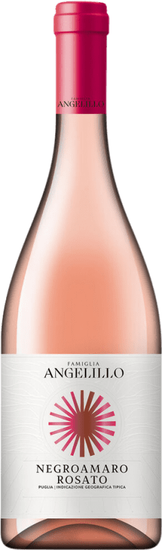 12,95 € Free Shipping | Rosé Wine Famiglia Angelillo I.G.T. Puglia Puglia Italy Negroamaro 75 cl