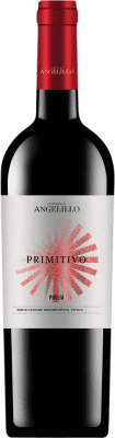12,95 € Бесплатная доставка | Красное вино Famiglia Angelillo I.G.T. Puglia Апулия Италия Primitivo — Примитиво 75 cl