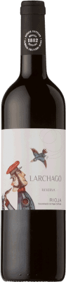 16,95 € Бесплатная доставка | Красное вино Familia Chávarri Fábulas Резерва D.O.Ca. Rioja Ла-Риоха Испания Tempranillo — Темпранильо 75 cl