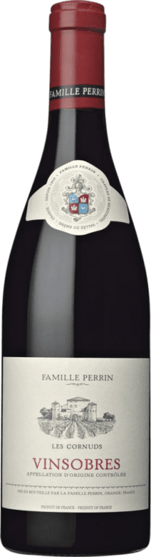 19,95 € Envio grátis | Vinho Tinto Famille Perrin Les Cornuds A.O.C. Vinsobres França Garnacha — Grenache, Nebbiolo 75 cl