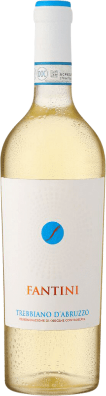 8,95 € Бесплатная доставка | Белое вино Fantini D.O.C. Trebbiano d'Abruzzo Италия Trebbiano — Треббиано Бутылка 75 cl