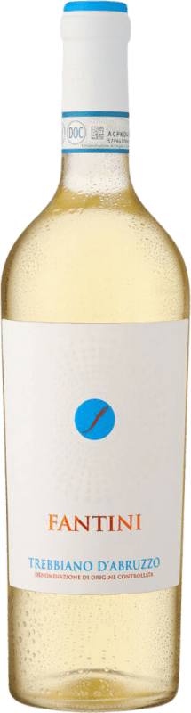 8,95 € 免费送货 | 白酒 Fantini D.O.C. Trebbiano d'Abruzzo 意大利 Trebbiano 瓶子 75 cl