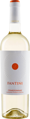 7,95 € Envio grátis | Vinho branco Fantini Itália Chardonnay Garrafa 75 cl