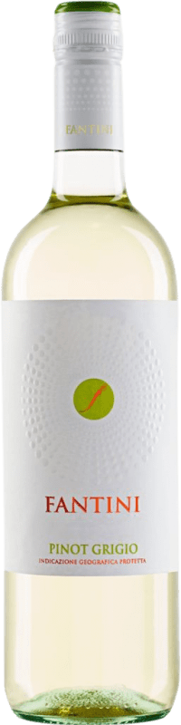 10,95 € Kostenloser Versand | Weißwein Fantini D.O.C. Sicilia Sizilien Italien Pinot Gris — Grauburgunder Flasche 75 cl
