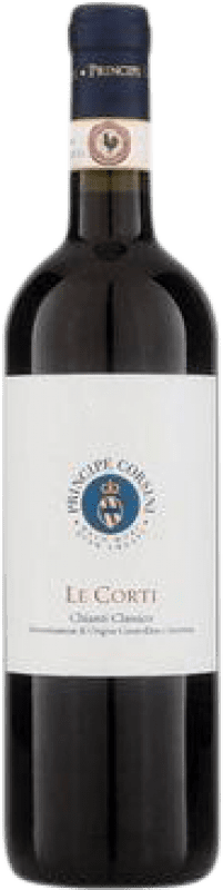 19,95 € 送料無料 | 赤ワイン Fattoria Le Corti D.O.C.G. Chianti Classico イタリア Sangiovese, Canaiolo ボトル 75 cl