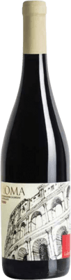 13,95 € Envío gratis | Vino tinto Federici Rosso D.O.C. Roma Lazio Italia Montepulciano, Cesanese Botella 75 cl