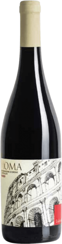 12,95 € Free Shipping | Red wine Federici Rosso D.O.C. Roma Lazio Italy Montepulciano, Cesanese Bottle 75 cl