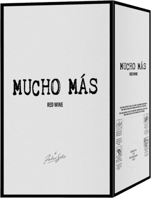 28,95 € 免费送货 | 红酒 Félix Solís Mucho Más 西班牙 Tempranillo, Syrah, Grenache Bag in Box 3 L