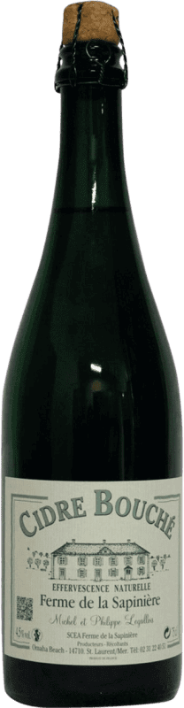 19,95 € 免费送货 | 苹果酒 Ferme de la Sapinière Semiseco — 半干型 Normandía 法国 75 cl Manzana — 苹果