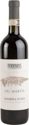 16,95 € Envio grátis | Vinho tinto Ferraris Del Martin D.O.C. Barbera d'Asti Piemonte Itália Barbera Garrafa 75 cl