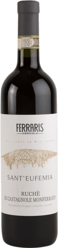 19,95 € Envio grátis | Vinho tinto Ferraris Ruche di Castagnole Sant'Eufemia D.O.C. Monferrato Piemonte Itália Garrafa 75 cl
