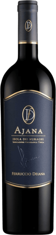 46,95 € Envío gratis | Vino Tinto Ferruccio Deiana Ajana I.G.T. Isola dei Nuraghi Cerdeña Italia Cariñena, Bobal, Cannonau Botella 75 cl
