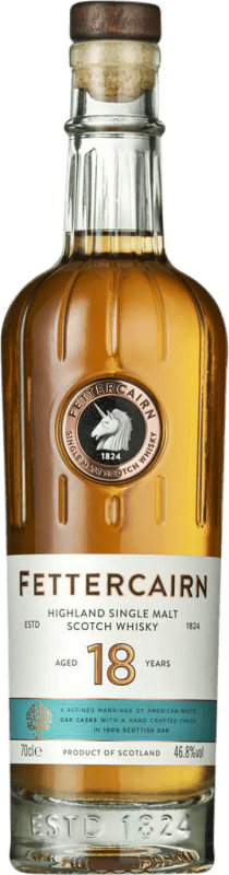 159,95 € Kostenloser Versand | Whiskey Single Malt Fettercairn Hochland Großbritannien 18 Jahre Flasche 70 cl