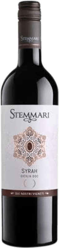 6,95 € Free Shipping | Red wine Feudo Arancio Stemmari D.O.C. Sicilia Sicily Italy Syrah Bottle 75 cl