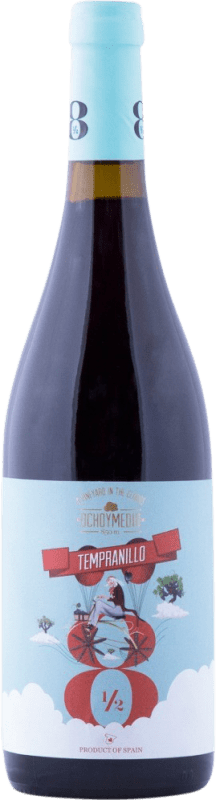 9,95 € 免费送货 | 红酒 Finca La Estacada Ocho y Medio D.O. La Mancha 卡斯蒂利亚 - 拉曼恰 西班牙 Tempranillo 瓶子 75 cl