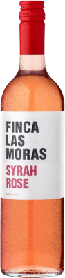 8,95 € Envío gratis | Vino rosado Finca Las Moras Rosé I.G. San Juan Argentina Syrah Botella 75 cl