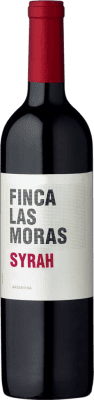 8,95 € Free Shipping | Red wine Finca Las Moras I.G. San Juan Argentina Syrah Bottle 75 cl