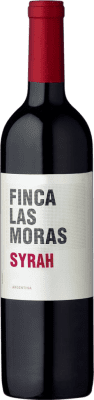 7,95 € Envío gratis | Vino tinto Finca Las Moras I.G. San Juan Argentina Syrah Botella 75 cl