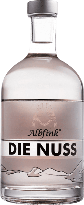 24,95 € Free Shipping | Liqueurs Albfink Germany Medium Bottle 50 cl Nuss — Nut