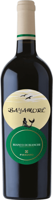 18,95 € Envio grátis | Vinho branco Firriato Bayamore Bianco D.O.C. Sicilia Sicília Itália Nebbiolo, Chardonnay, Inzolia Garrafa 75 cl