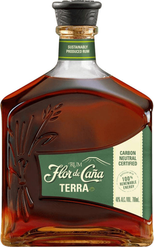 47,95 € Spedizione Gratuita | Rum Flor de Caña Terra Gepa Nicaragua 15 Anni 70 cl