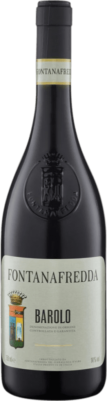 42,95 € Free Shipping | Red Wine Fontanafredda D.O.C.G. Barolo Piemonte Italy Nebbiolo 75 cl