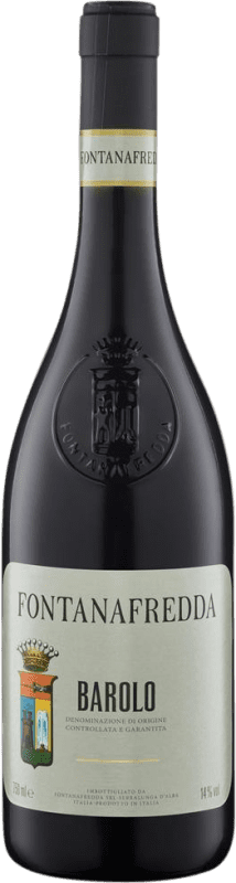 35,95 € Kostenloser Versand | Rotwein Fontanafredda D.O.C.G. Barolo Piemont Italien Nebbiolo Flasche 75 cl